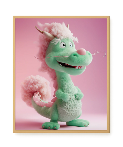 Cute Fantasy Character Canvas Print