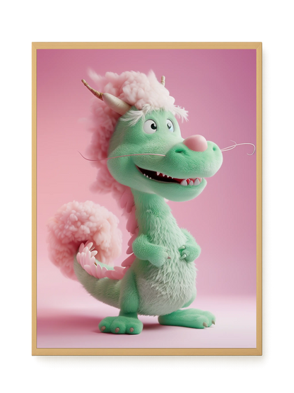 Cute Fantasy Character Canvas Print
