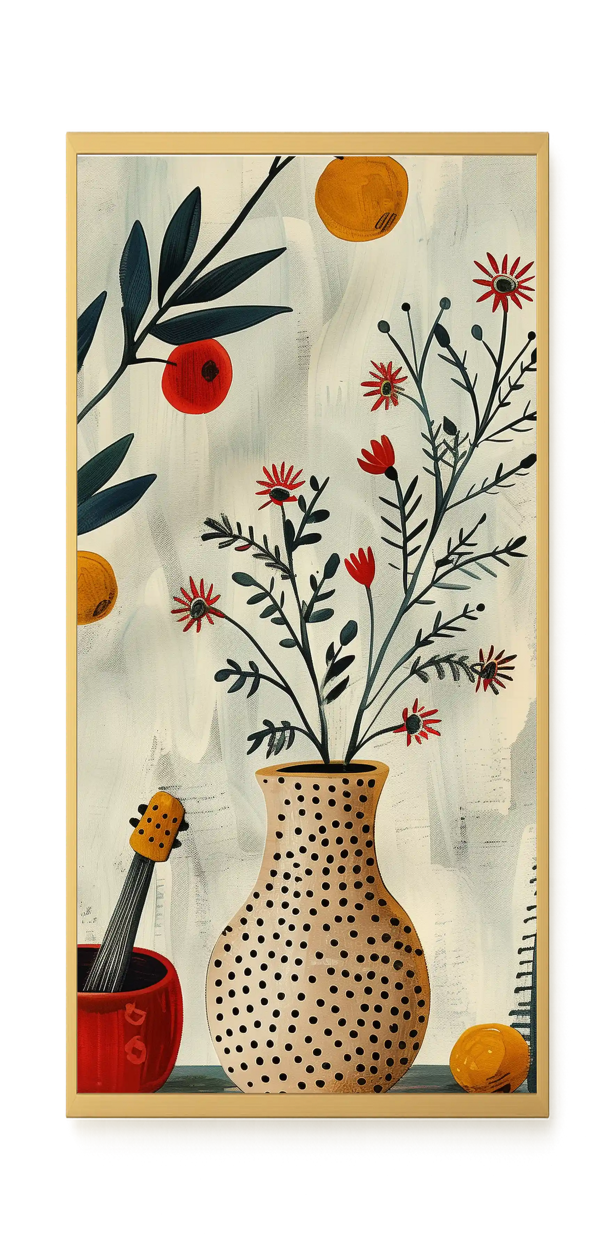 Artistic Still Life Canvas Print