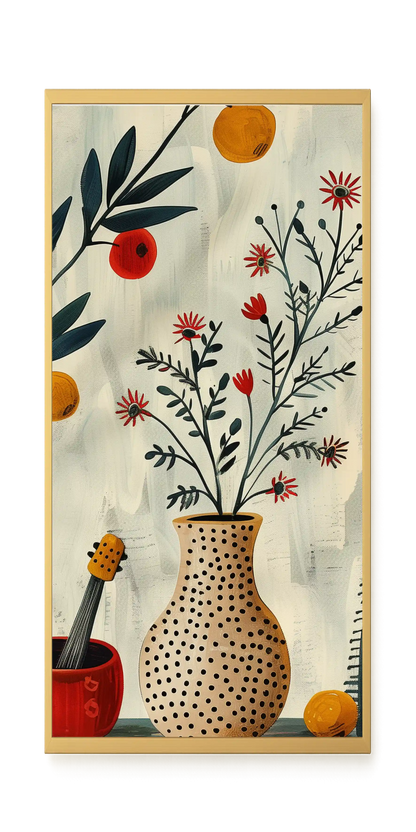 Artistic Still Life Canvas Print