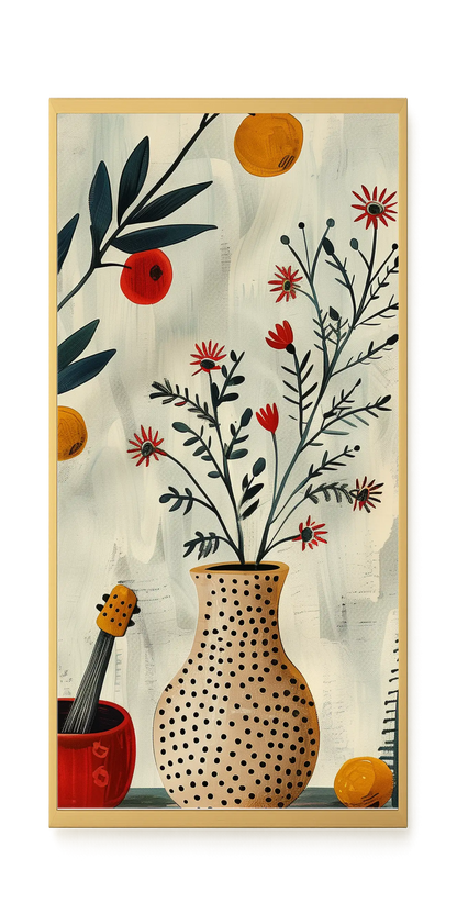 Artistic Still Life Canvas Print