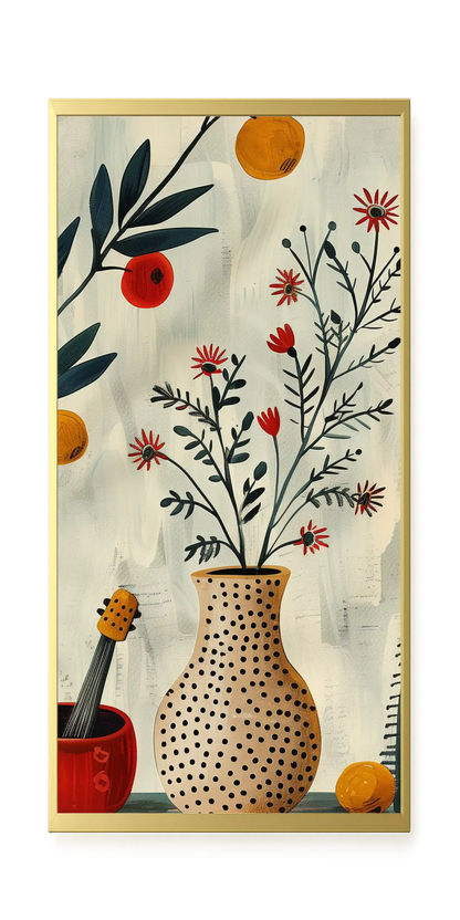 Artistic Still Life Canvas Print