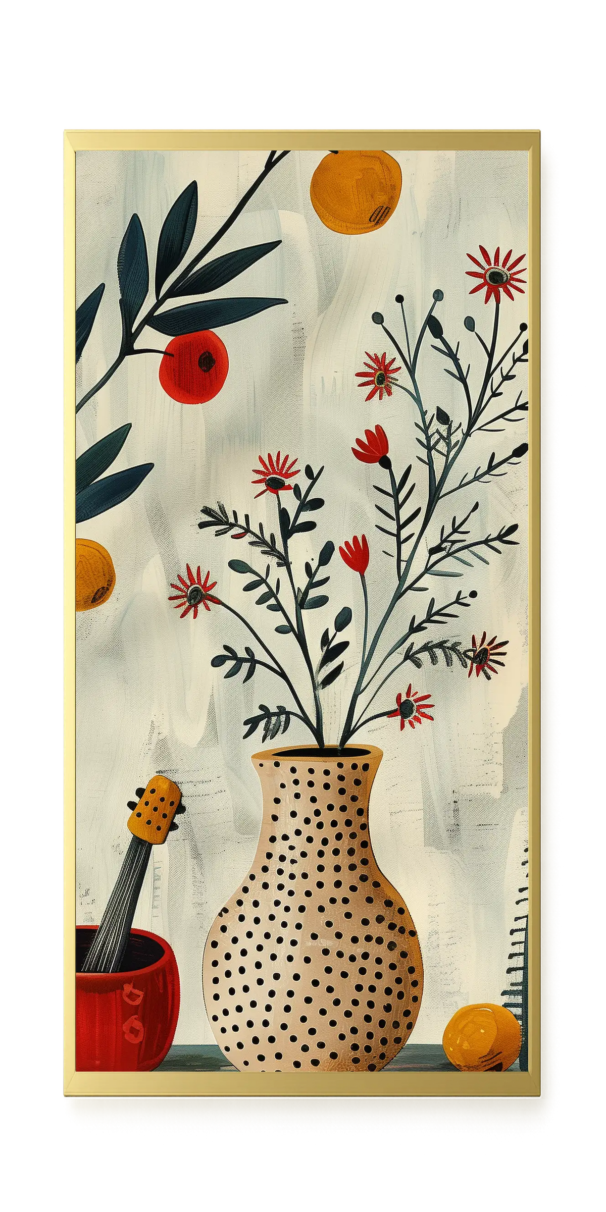 Artistic Still Life Canvas Print