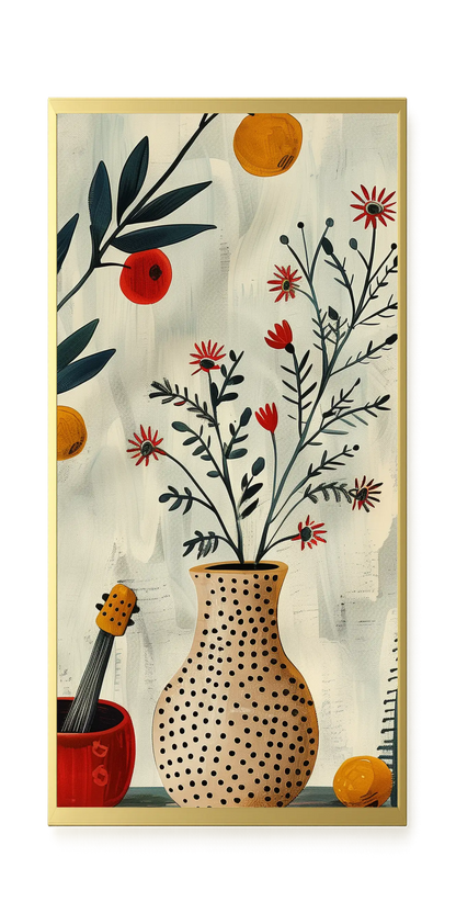 Artistic Still Life Canvas Print