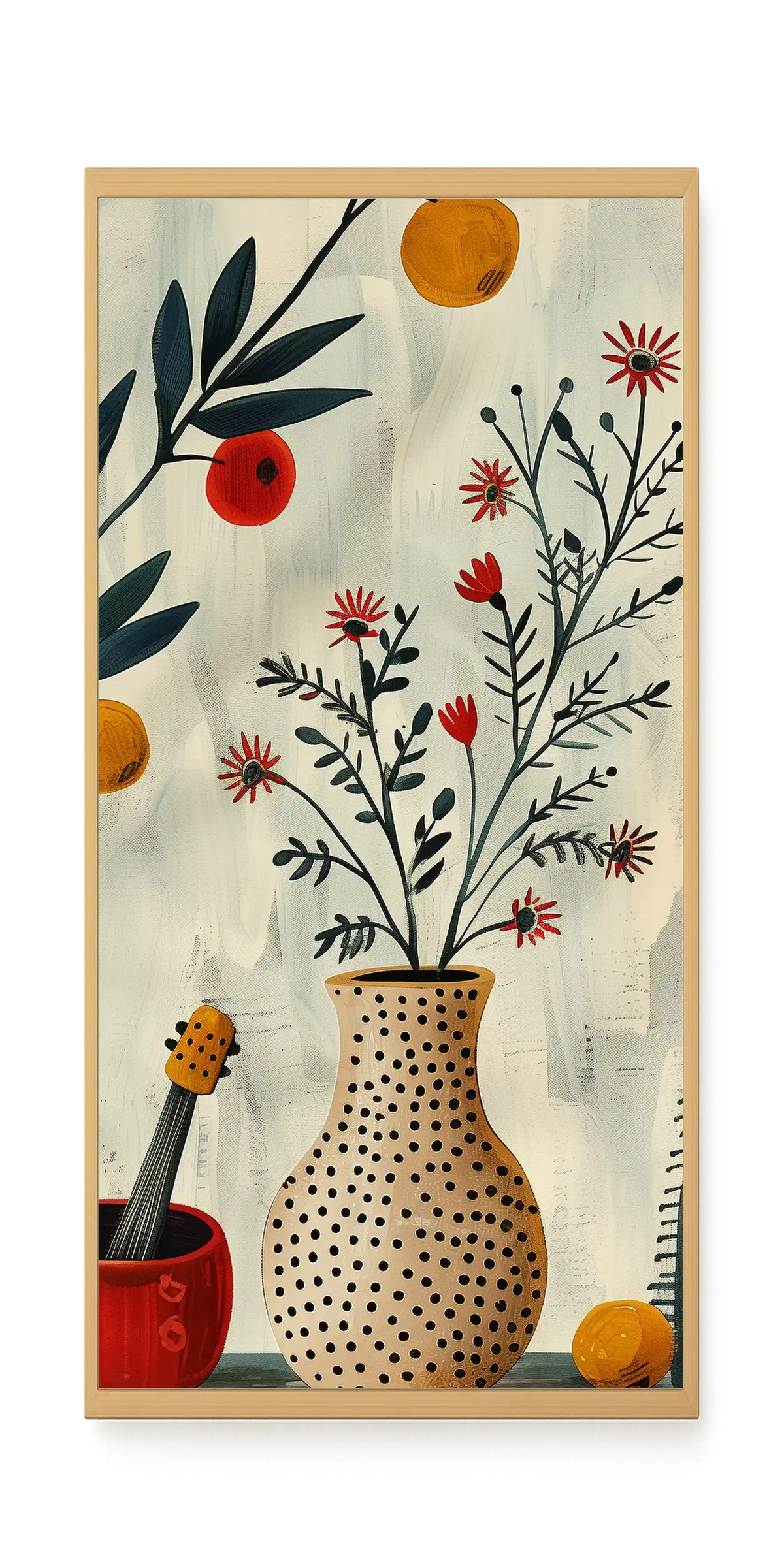 Artistic Still Life Canvas Print