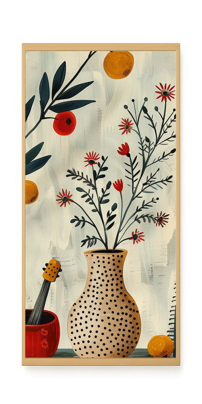 Artistic Still Life Canvas Print