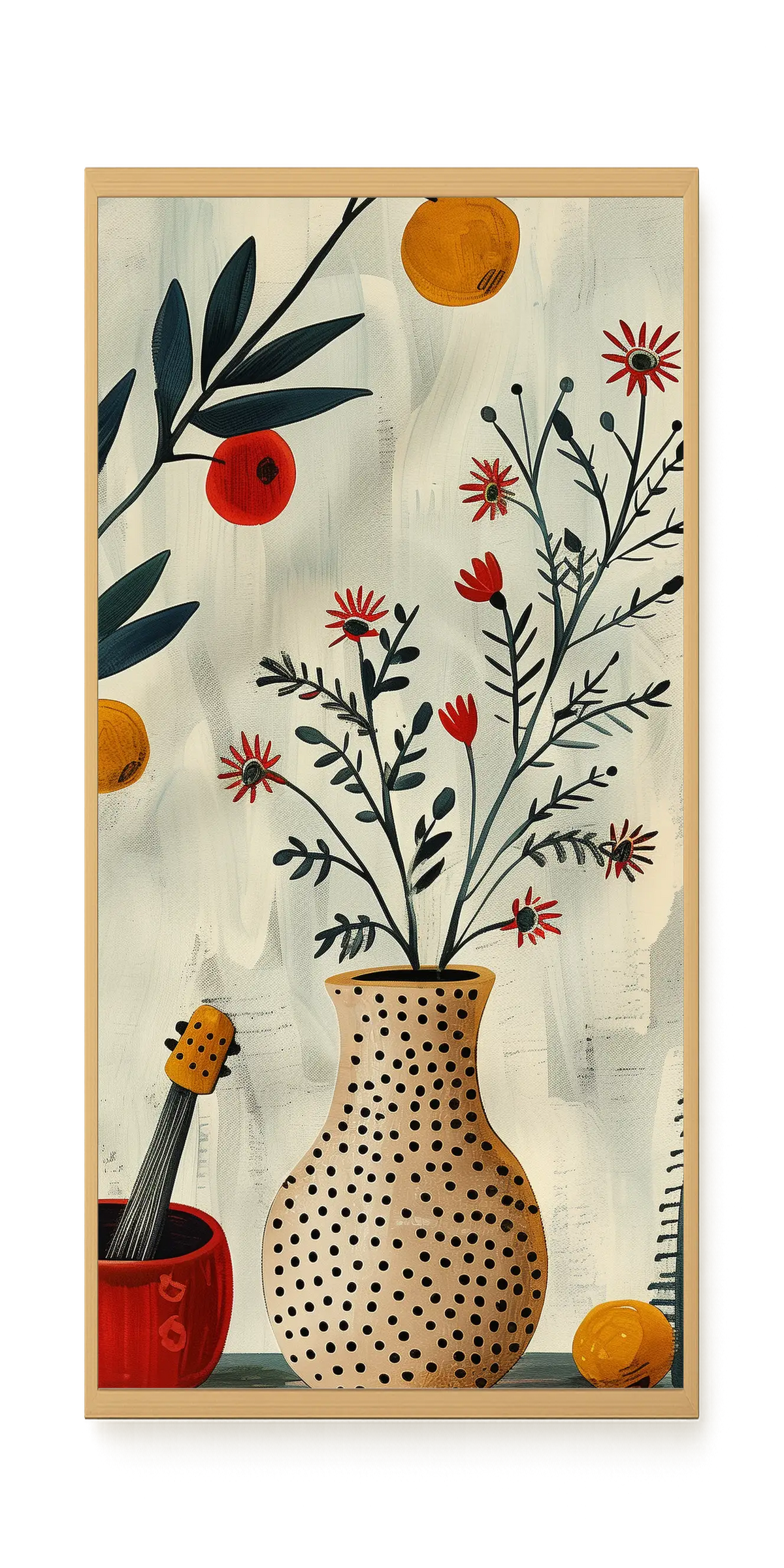 Artistic Still Life Canvas Print