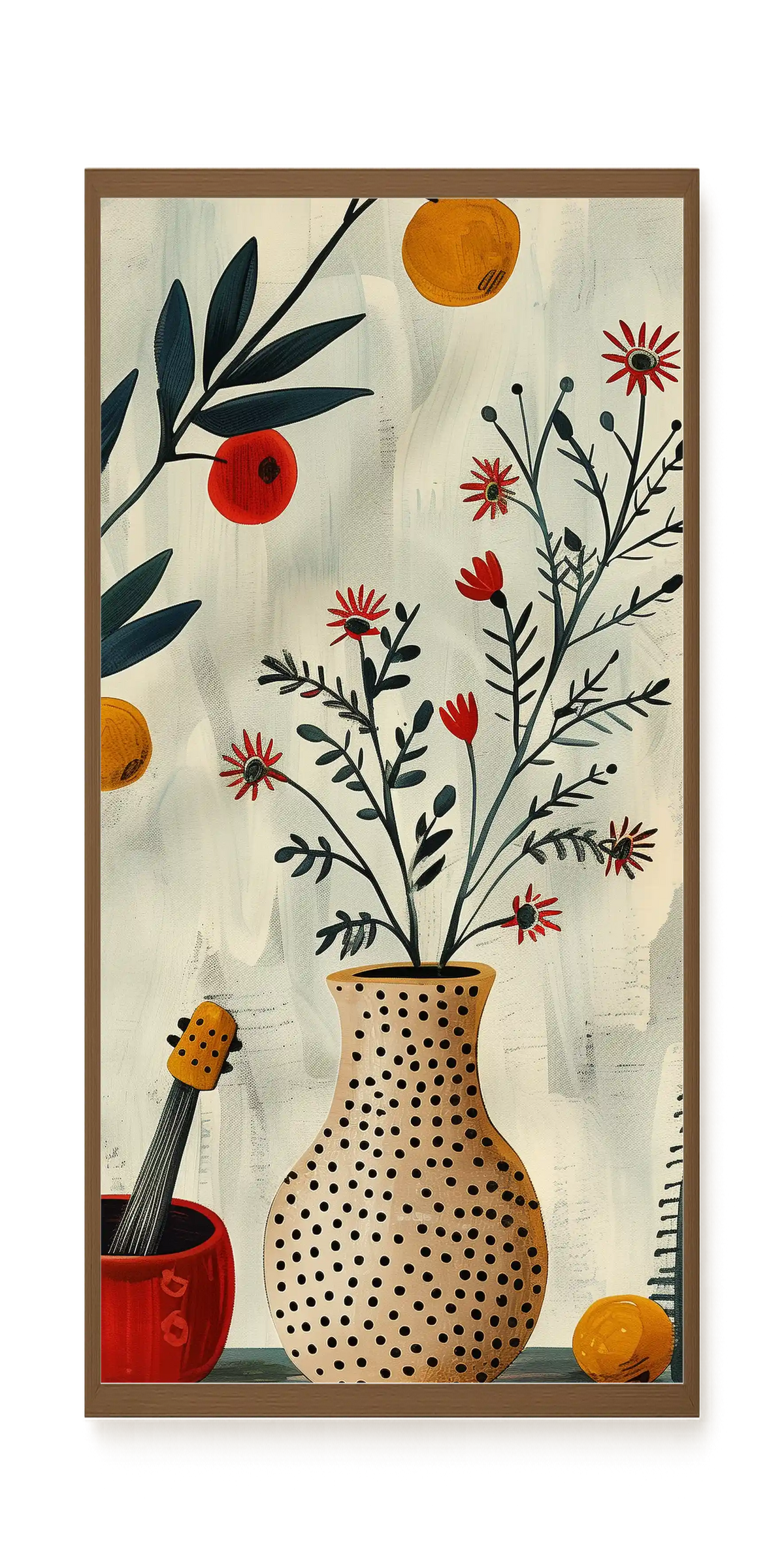 Artistic Still Life Canvas Print