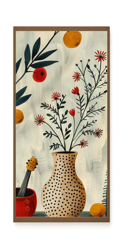 Artistic Still Life Canvas Print