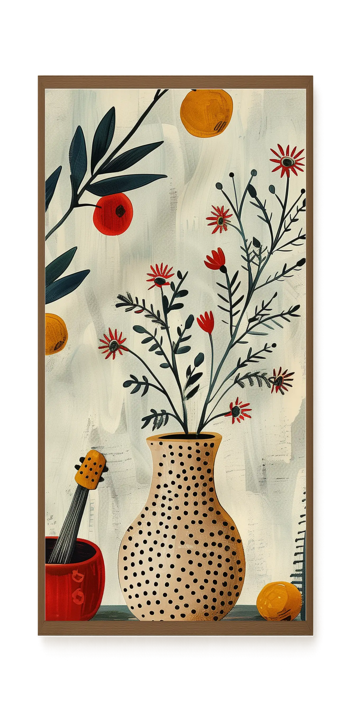 Artistic Still Life Canvas Print