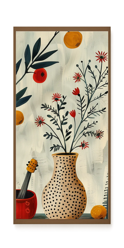 Artistic Still Life Canvas Print