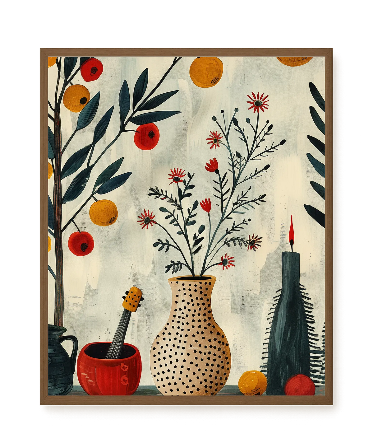 Artistic Still Life Canvas Print