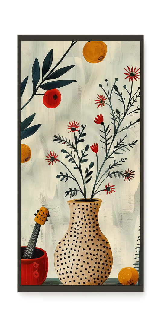 Artistic Still Life Canvas Print