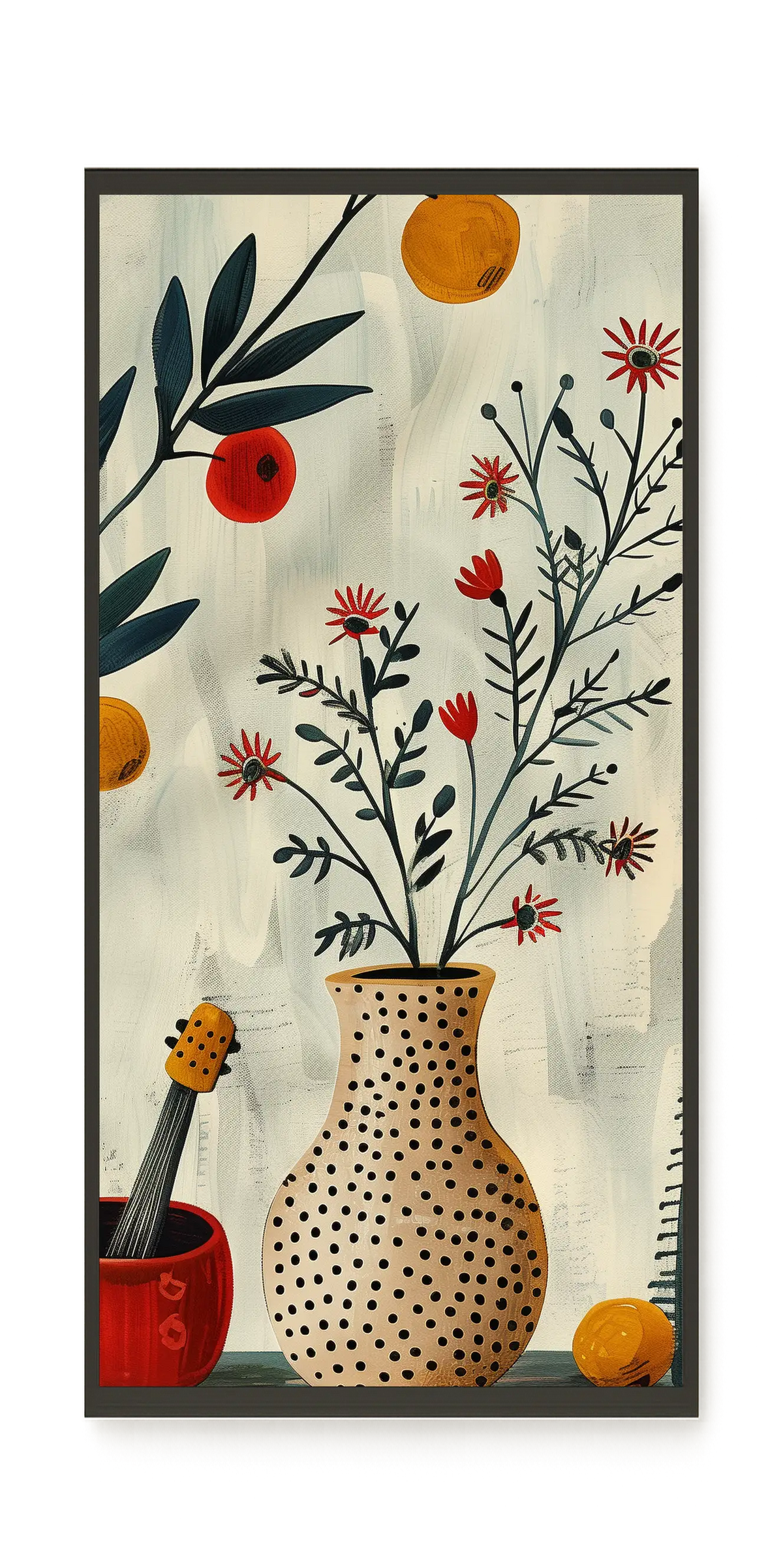 Artistic Still Life Canvas Print