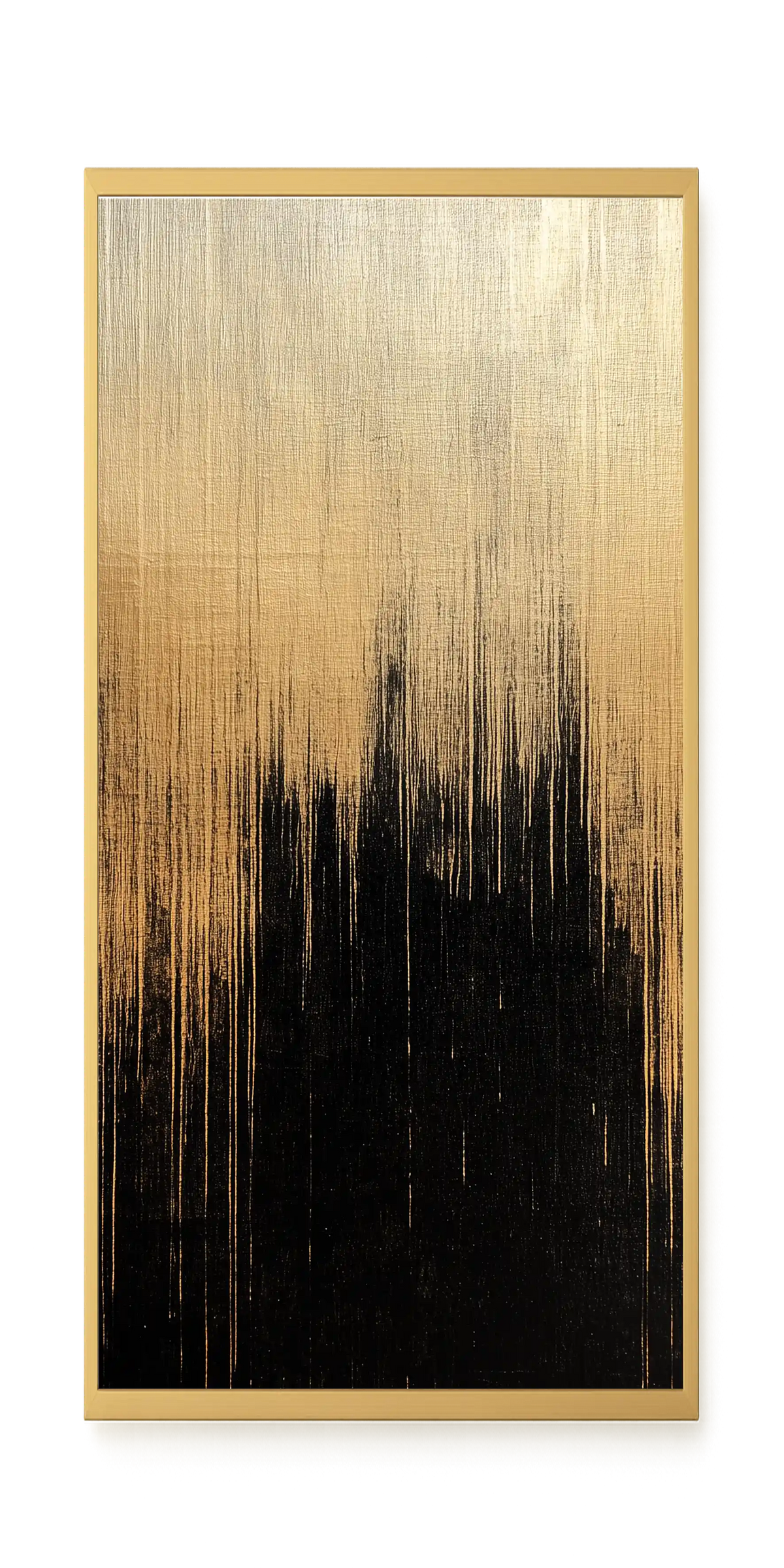 Elegant Dark Abstraction Canvas Wall Art