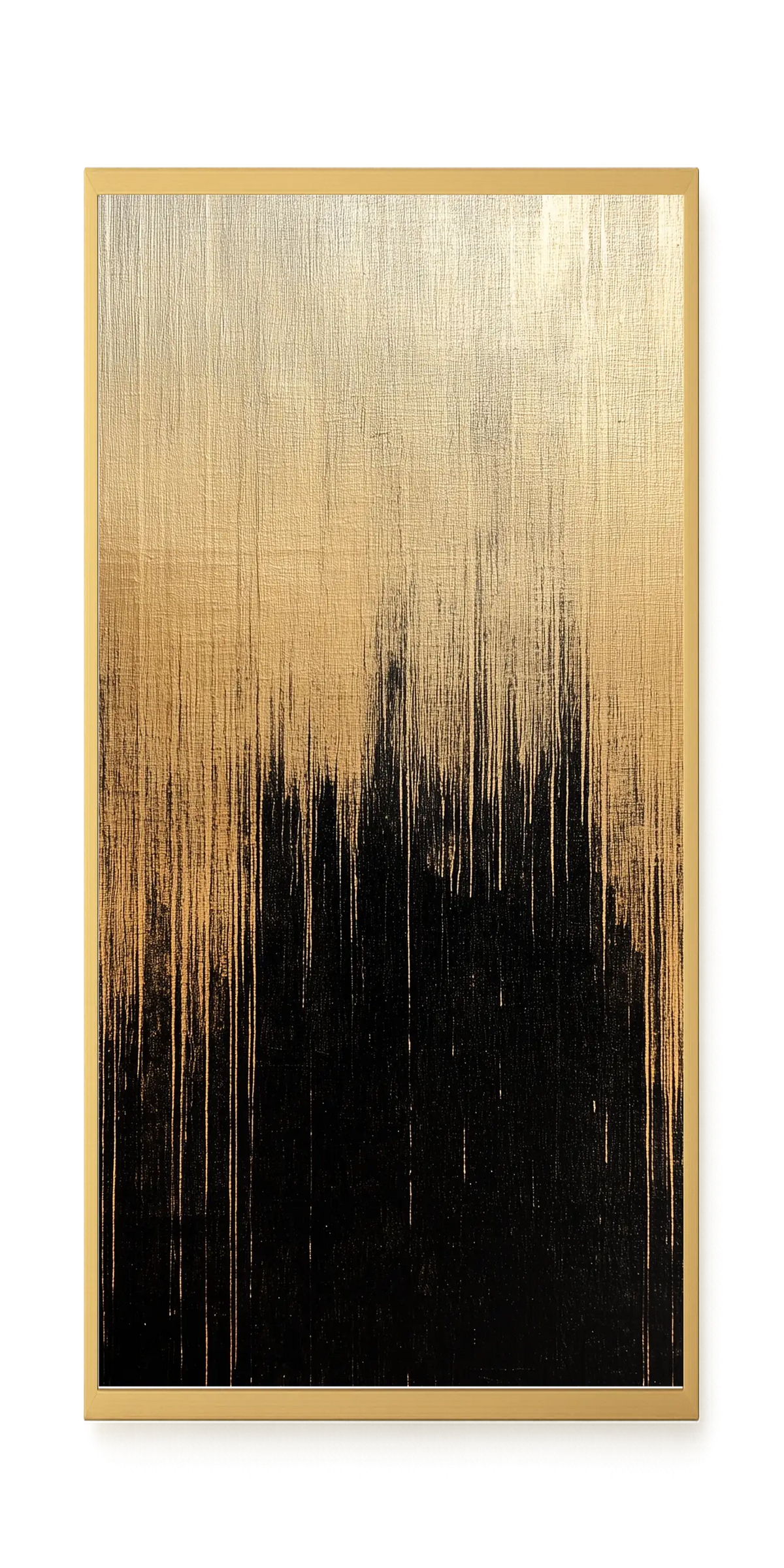 Elegant Dark Abstraction Canvas Wall Art