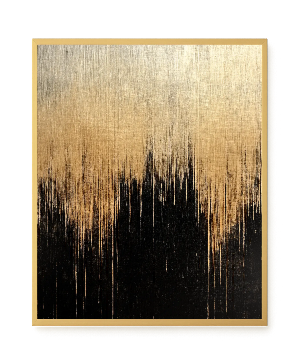 Elegant Dark Abstraction Canvas Wall Art