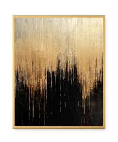 Elegant Dark Abstraction Canvas Wall Art
