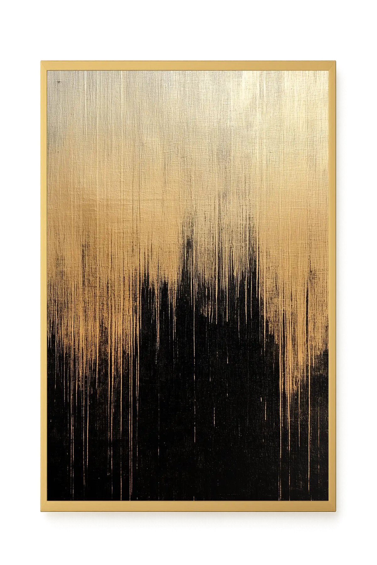 Elegant Dark Abstraction Canvas Wall Art