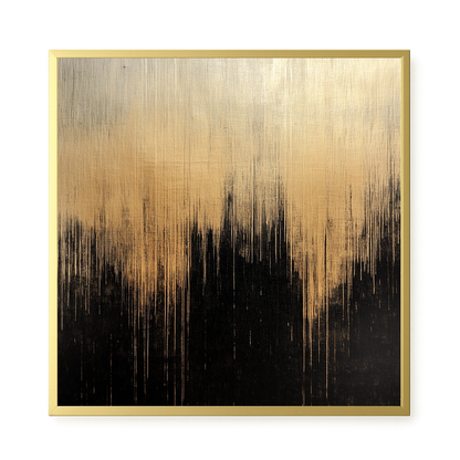 Elegant Dark Abstraction Canvas Wall Art