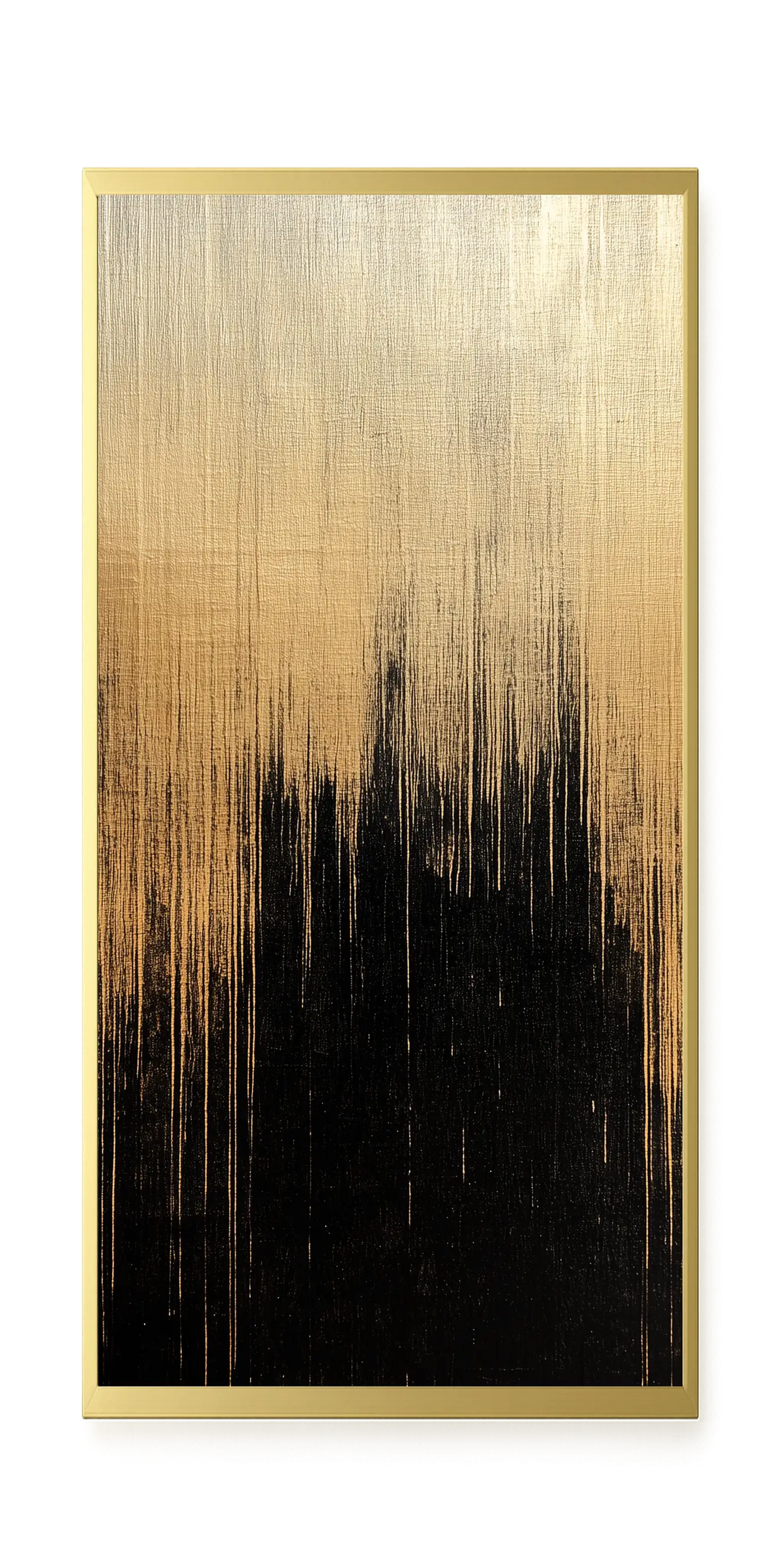 Elegant Dark Abstraction Canvas Wall Art