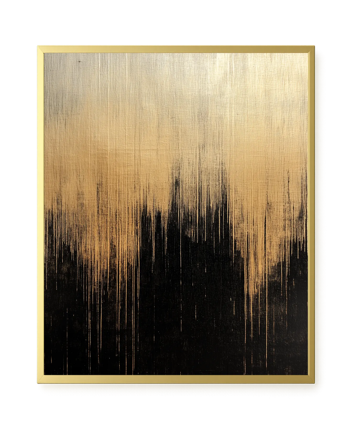 Elegant Dark Abstraction Canvas Wall Art