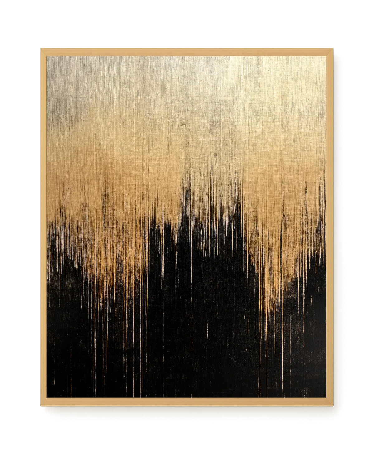 Elegant Dark Abstraction Canvas Wall Art