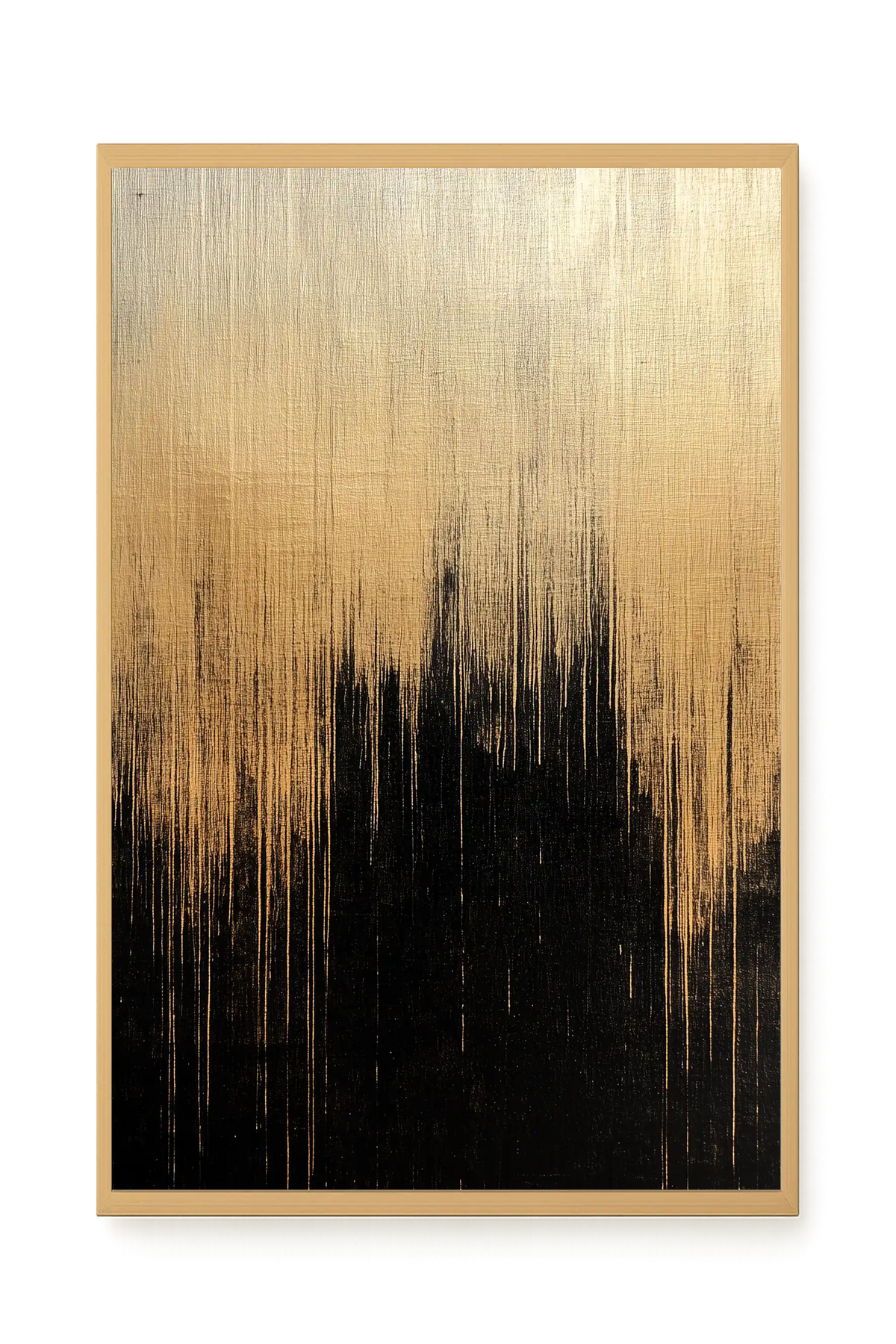 Elegant Dark Abstraction Canvas Wall Art