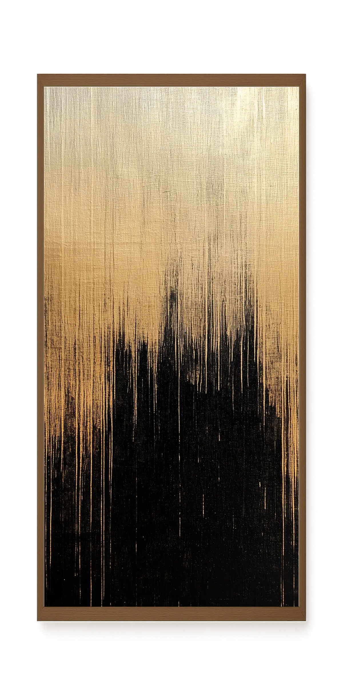 Elegant Dark Abstraction Canvas Wall Art