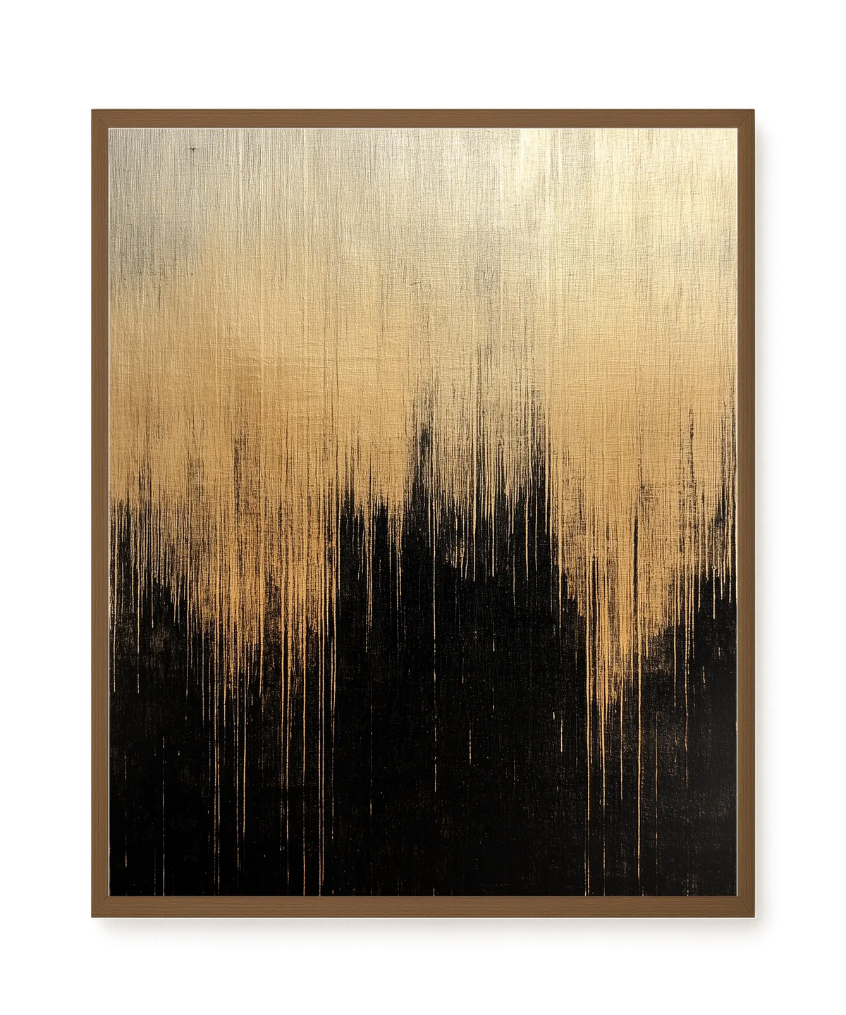 Elegant Dark Abstraction Canvas Wall Art