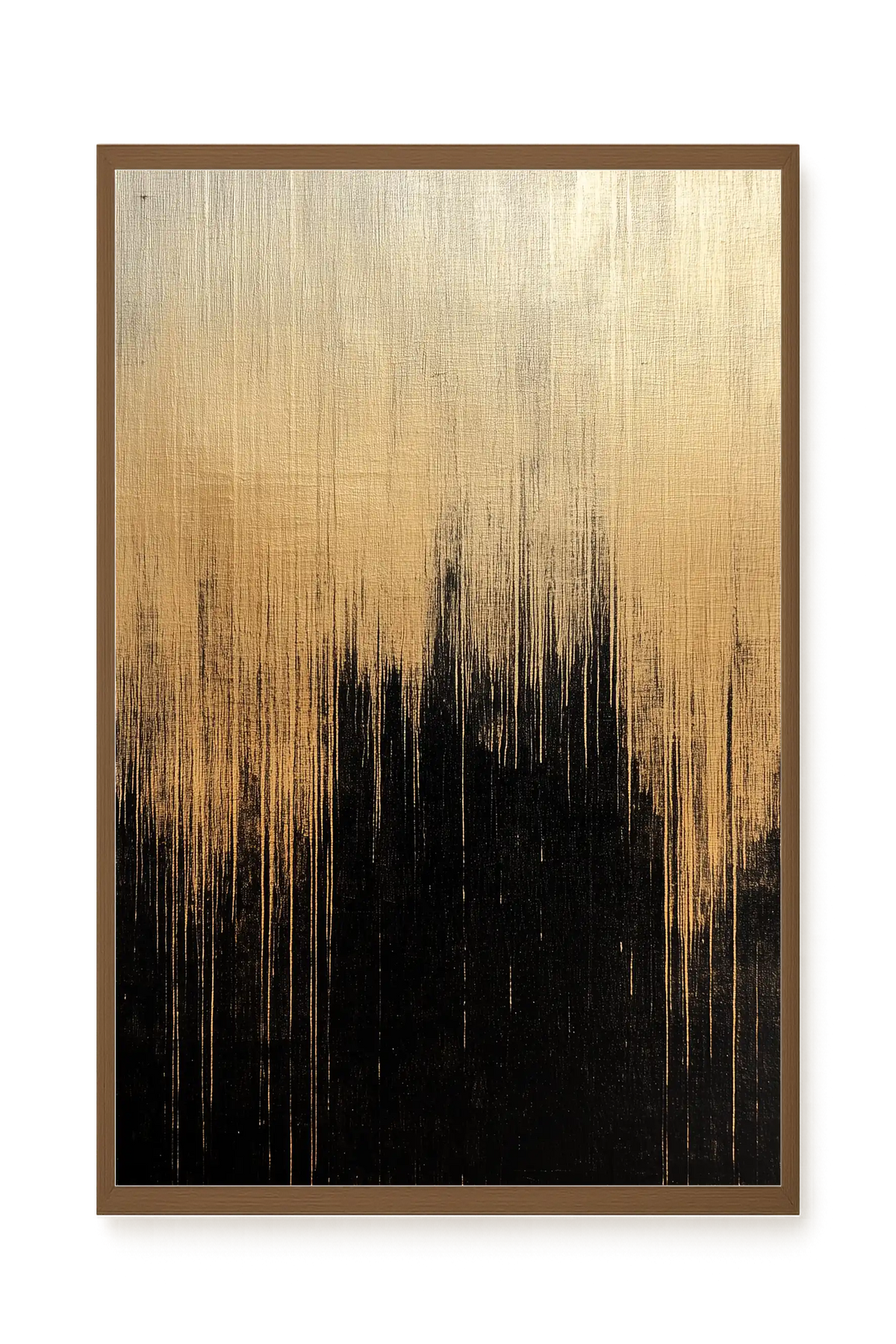 Elegant Dark Abstraction Canvas Wall Art