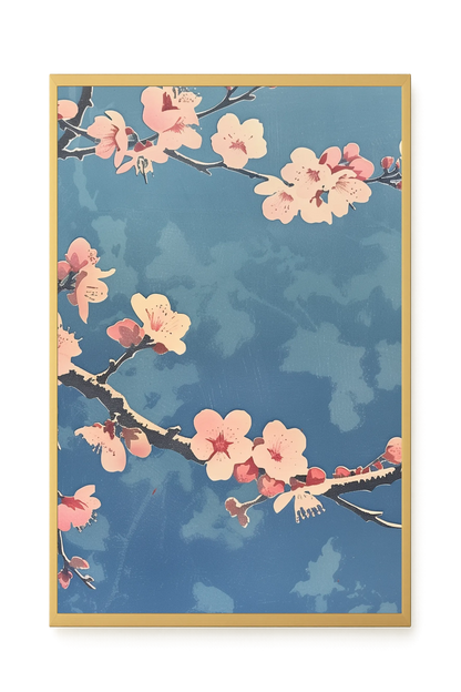 Japanese Blossoms Canvas Print