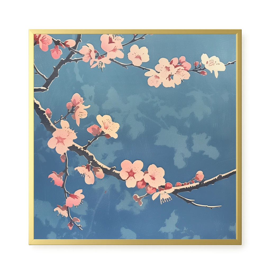 Japanese Blossoms Canvas Print