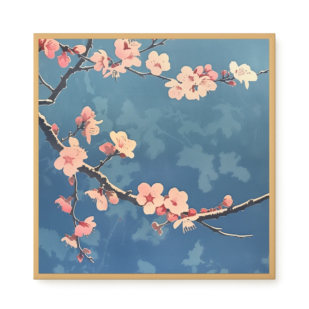 Japanese Blossoms Canvas Print