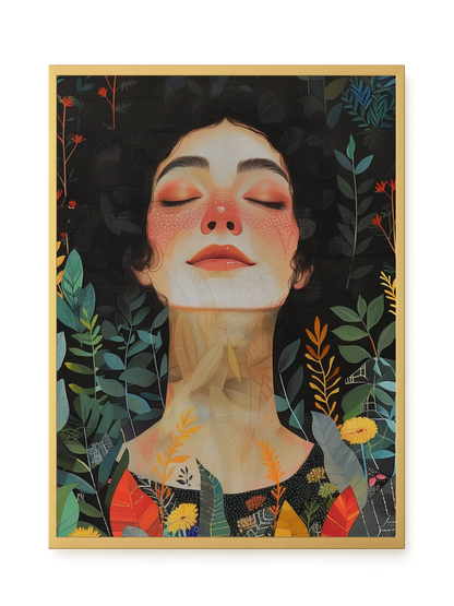 Inner Calm Canvas Wall Art