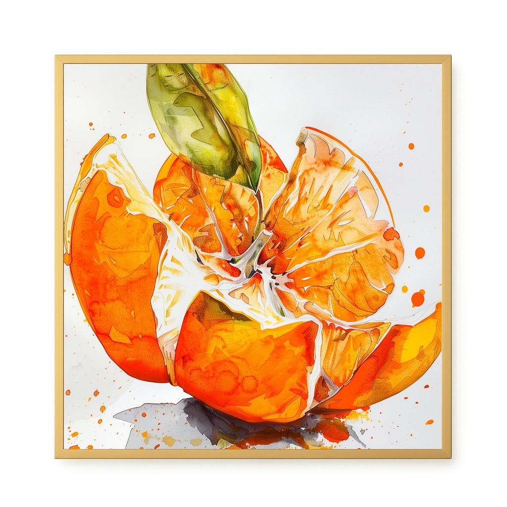 Orange Slices Canvas Print