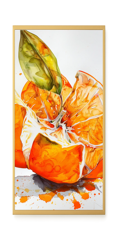 Orange Slices Canvas Print