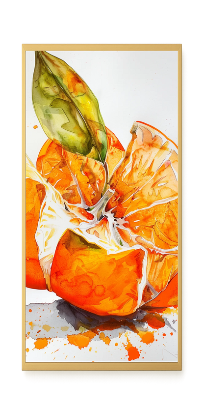 Orange Slices Canvas Print