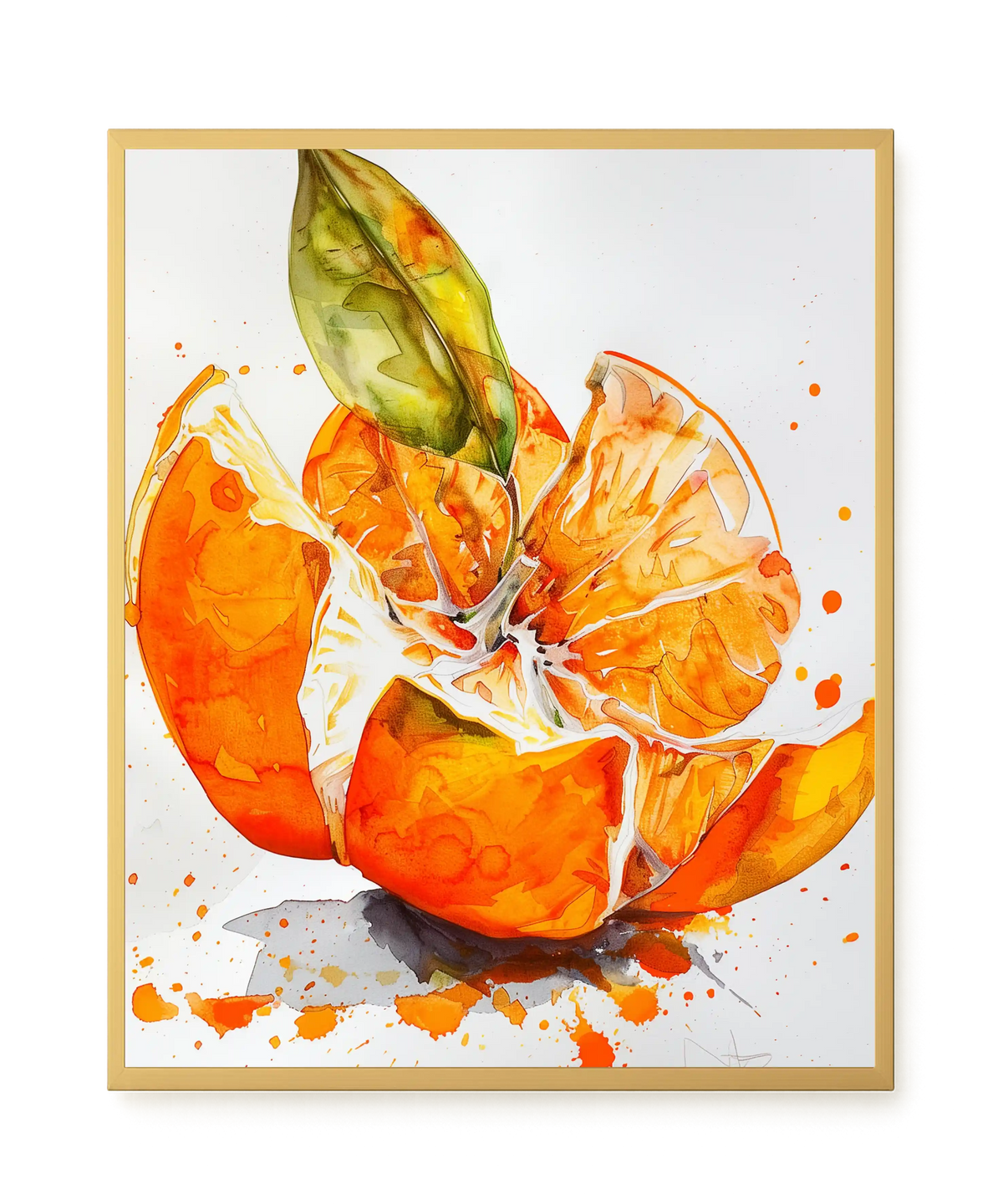 Orange Slices Canvas Print