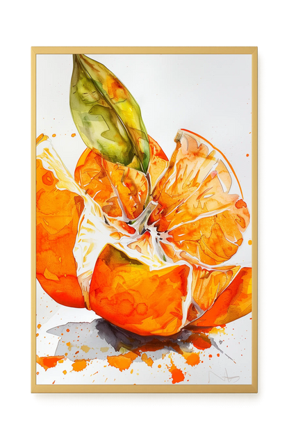 Orange Slices Canvas Print