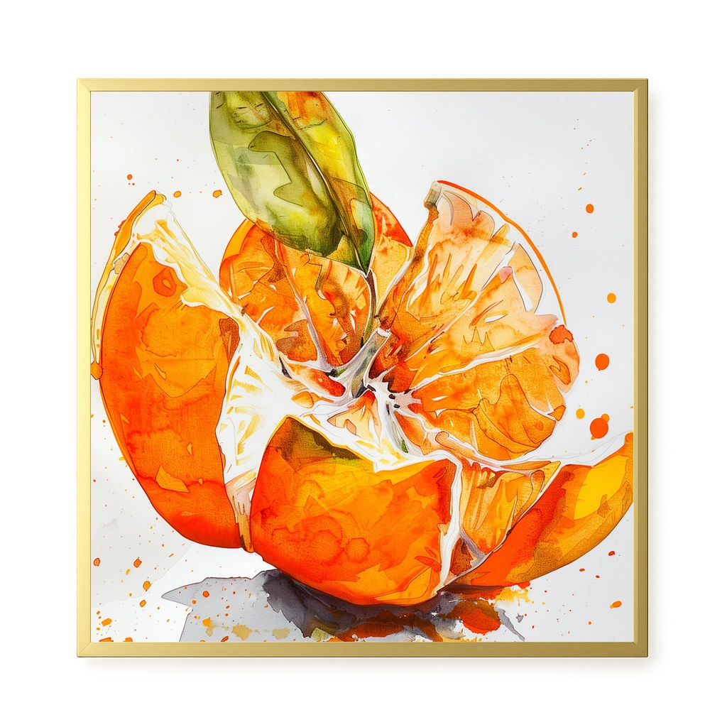 Orange Slices Canvas Print