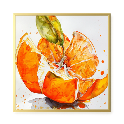 Orange Slices Canvas Print