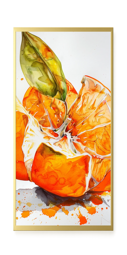 Orange Slices Canvas Print