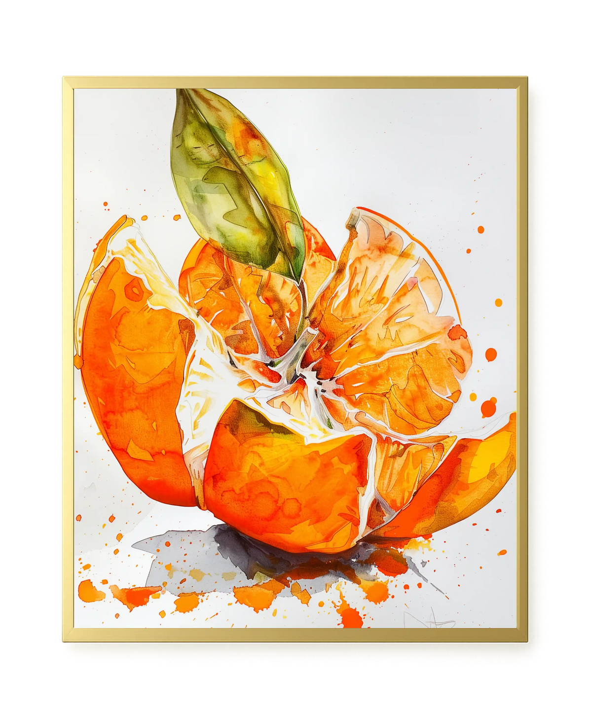 Orange Slices Canvas Print