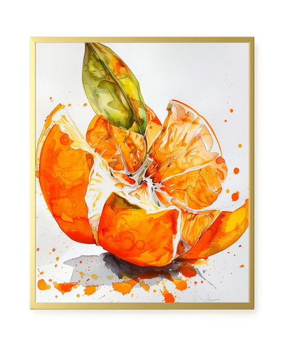 Orange Slices Canvas Print