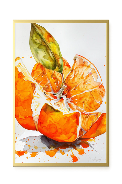 Orange Slices Canvas Print