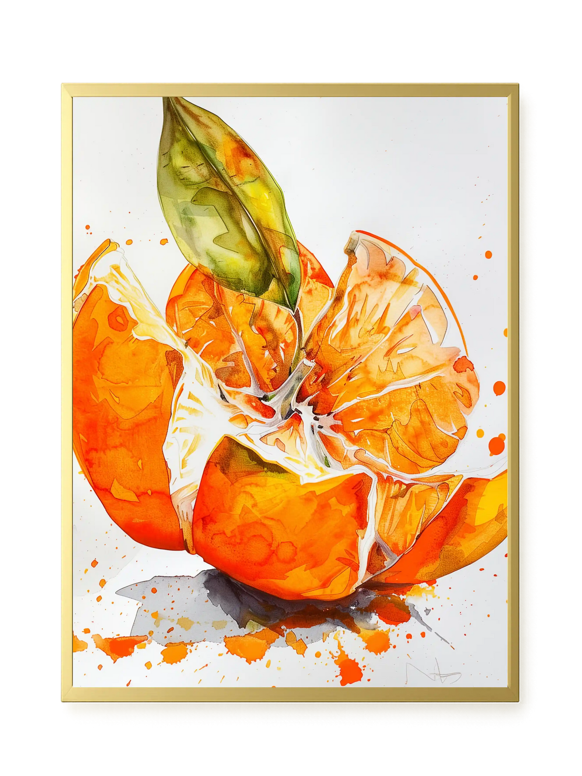 Orange Slices Canvas Print