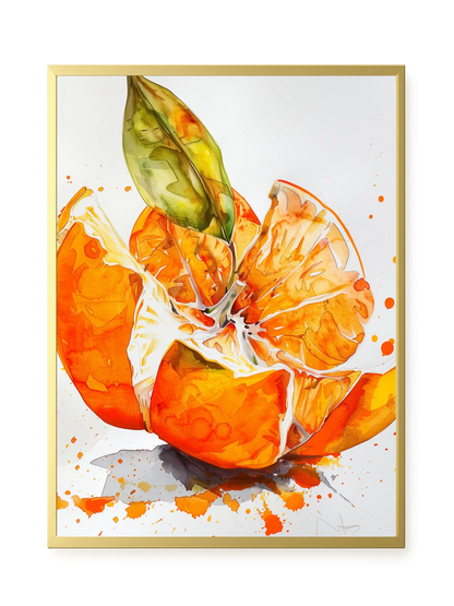 Orange Slices Canvas Print