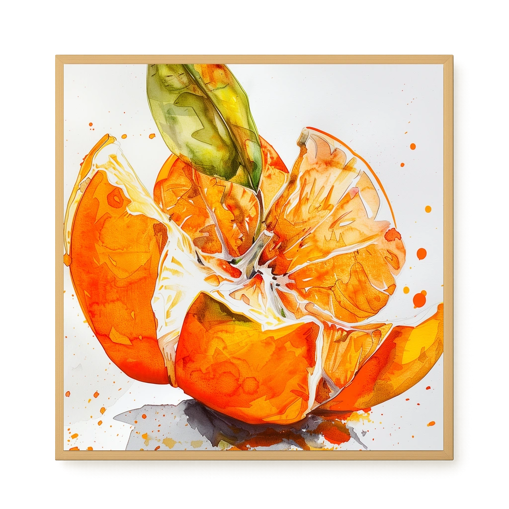 Orange Slices Canvas Print