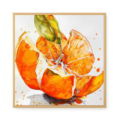 Orange Slices Canvas Print